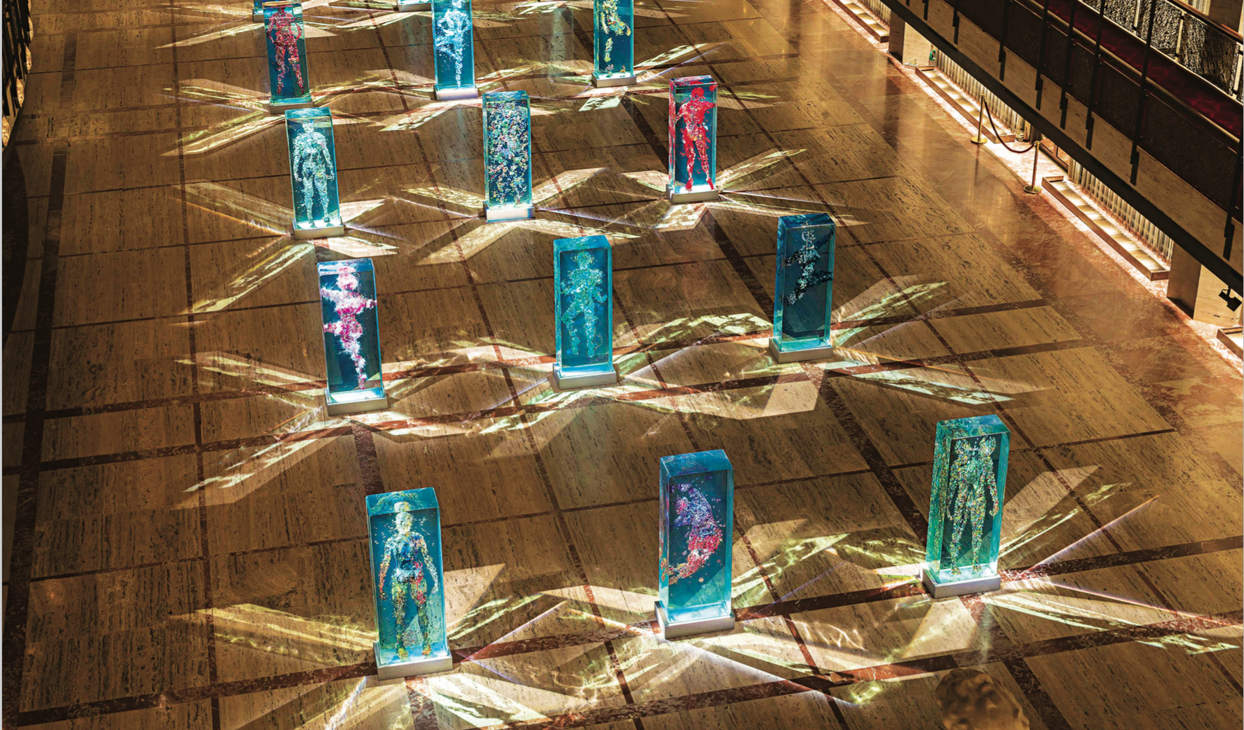 ZEFYR LIFE : MATT BLACK by Joshua Deveaux ASSOULINE REFLECTIONS Dustin Yellin, Psychogeographies at Lincoln Center