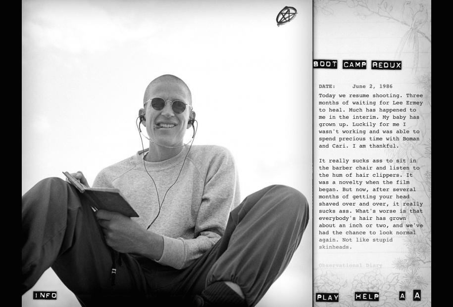 Full Metal Jacket Diary Matthew Modine
