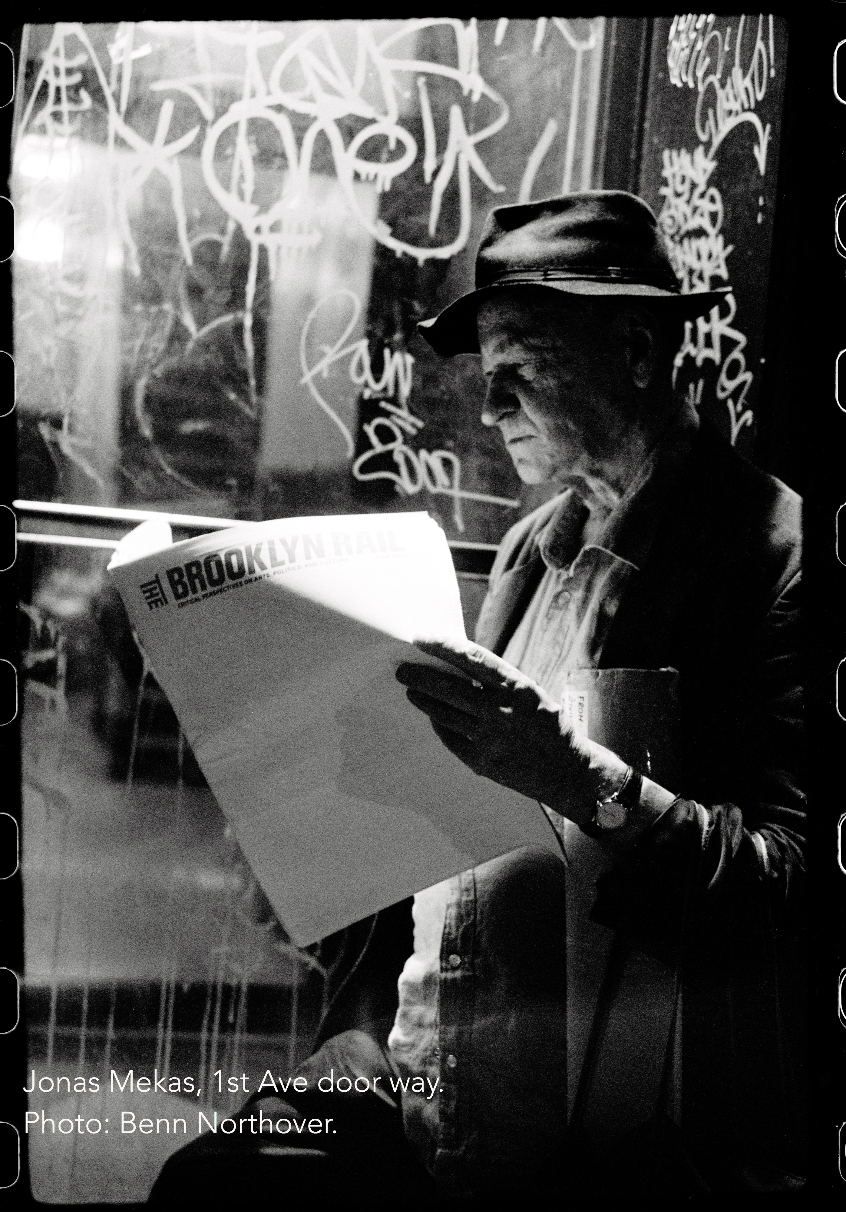 JONAS MEKAS by BENN Northover